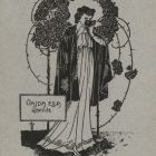 Ex-libris (bookplate) - The book of Ella Vajda