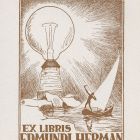 Ex-libris (bookplate) - Edmundi Herman