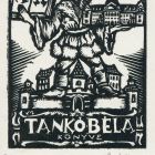 Ex-libris (bookplate) - Book of Béla Tankó