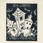 Ex-libris (bookplate) - Árpád Nagy Jr.
