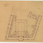 Design - ground plan of the first floor, Museum of Applied Arts