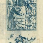 Ex-libris (bookplate) - From the books of Dr. Sándor Illyés