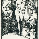 Ex-libris (bookplate) - The book of Ignác Déri