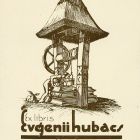 Ex-libris (bookplate) - Eugenii Hubacs