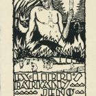 Ex-libris (bookplate) - Jenő Bárkány