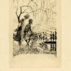 Ex-libris (bookplate) - Ex libris of Adolt Kunst, without subtitle