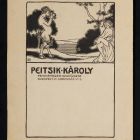 Sketch for an advertisement - for Károly Peitsik Photographer's Shop