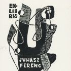 Ex-libris (bookplate) - Ferenc Juhász