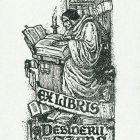 Ex-libris (bookplate) - Desiderii Dr. Szabó