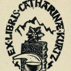 Ex-libris (bookplate) - Catharinae Kurtz