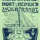 Ex-libris (bookplate) - Heinrich Wolbrandt