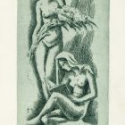 Ex-libris (bookplate) - Alfred Kaufmann