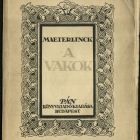 Book - Maurice Maeterlinck: The Blind