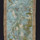 Silk fabric fragment