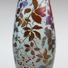 Vase - With ivy and wild grape branches