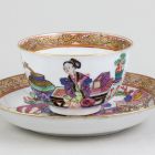 Coffee cup with saucer (part of a service)