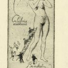 Ex-libris (bookplate) - eroticis Ferenc Benkő