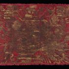 Silk tapestry - decorated with Ottoman military trophies