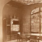 Interior photograph - dining hall in the Andrássy Castle, Tiszadob