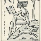 Ex-libris (bookplate) - Mrs. Víg Klára Kincs