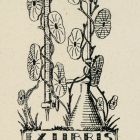 Ex-libris (bookplate) - Dr. L. Barta