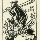 Ex-libris (bookplate) - Zoli Debreczeny