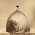Photograph - Avar helmet from the collection of the Museum of Békés at the Exhibition of Applied Arts 1876