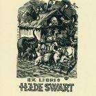 Ex-libris (bookplate) - H. J. de Swart