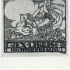 Ex-libris (bookplate) - Dr Rezső Oppenheimer