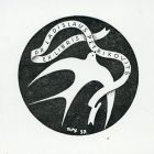 Ex-libris (bookplate) - Dr Ladislaus Petrikovits