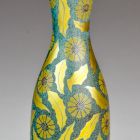 Vase - With cornflower decoration