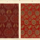 Design sheet - „Saracenic” silk weaves