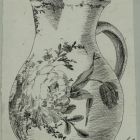 Drawing - floral jug