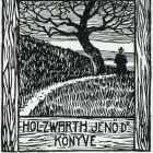 Ex-libris (bookplate) - The book of Jenő Holzwarth Dr