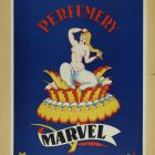 Design - Pafumery Marvel advertising label