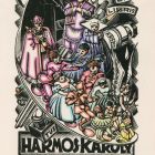 Ex-libris (bookplate) - Károly Harmos of Krems