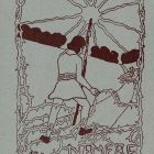 Ex-libris (bookplate) - The book of Béla Nemere