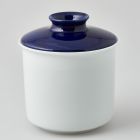 Sugar box with lid (part of a set) - Blue-white tea and coffee service (prototype)