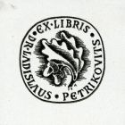 Ex-libris (bookplate) - Dr Ladislaus Petrikovits