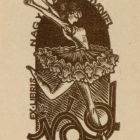 Ex-libris (bookplate) - Á Dániel Nagy