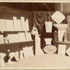 Photograph - Exhibition detail, decorative sculpture at the exhibition of the National Royal Hungarian School of Applied Arts, 1905