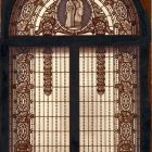 Photograph - stained glass window in the Palace of the First National Savings Bank (Váci str. 1.)