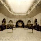 Exhibition photograph - the so called pigeon room in the second Hungarian Pavilion, Milan Universal Exposition 1906