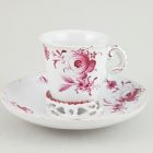 Cup and saucer - So-called trembleuse