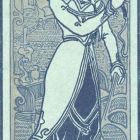 Ex-libris (bookplate) - V(iktor) Hornyánszky