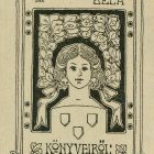 Ex-libris (bookplate) - From the books of Béla Gerenday (ipse)