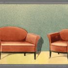 Furniture design - sofa and armchair