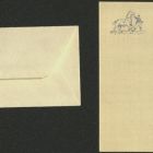 Letter paper with envelope