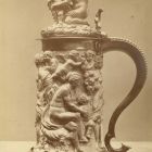 Photograph - tankard with the representation of Cupid and Venus, from the Esterhazy Treasury, Frakno,at the Exhibition of Applied Arts, 1876