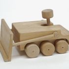 Wooden toy - Bulldozer